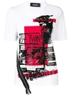 DSQUARED2 COLLAGE PRINT T-SHIRT