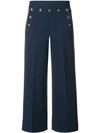 TORY BURCH CROPPED SAILOR TROUSERS