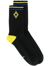 MARCELO BURLON COUNTY OF MILAN LOGO SOCKS