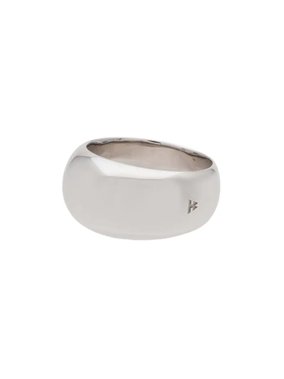 TOM WOOD SILVER ICE BAND RING