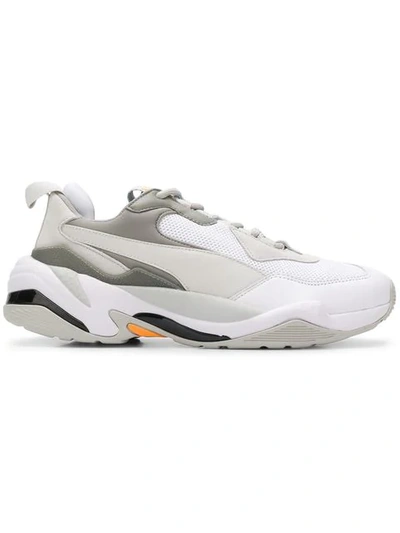 Puma Leather Thunder Spectra Trainers In White