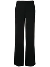 P.A.R.O.S.H P.A.R.O.S.H. HIGH-WAISTED TROUSERS - BLACK