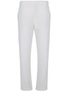P.a.r.o.s.h Tapered Trousers In White