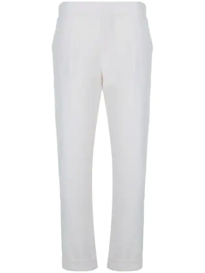 P.a.r.o.s.h Parosh Tapered Trousers In White