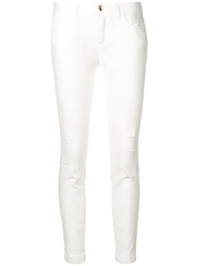Dolce & Gabbana Classic Skinny Jeans In White