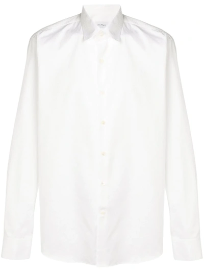 FERRAGAMO LOGO PRINT SHIRT