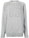 GIVENCHY CASHMERE LOGO SWEATER