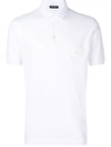 Dolce & Gabbana Branded Plate Polo Shirt In White