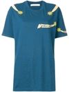Givenchy Star Print T-shirt In Blue
