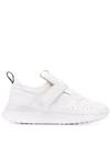 TOD'S TOUCH STRAP LOW-TOP SNEAKERS