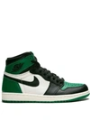 Jordan Air  1 Retro High Og "pine Green" Sneakers In Green
