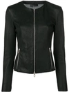 DROME FITTED LEATHER JACKET