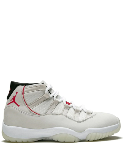 Jordan Air  11 Retro Platinum Tint In White