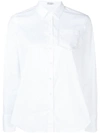 BRUNELLO CUCINELLI FITTED LONG SLEEVED SHIRT