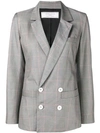 SOCIÉTÉ ANONYME CHECKED DOUBLE BREASTED BLAZER