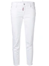 Dsquared2 Schmale Hose In White