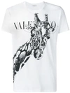 VALENTINO GIRAFFE-PRINT T-SHIRT