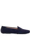 Tod's Gommino Loafers In Blue