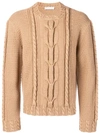 JW ANDERSON CABLE KNIT JUMPER
