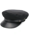 DSQUARED2 LEATHER DETAIL BERET