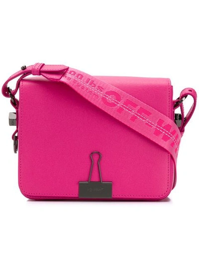 Off-white Classic Flap Bag In Pink
