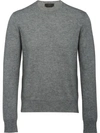 PRADA CREW NECK CASHMERE JUMPER