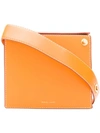Danse Lente Asymmetrical Shoulder Bag In Orange