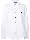 CALVIN KLEIN 205W39NYC CALVIN KLEIN 205W39NYC 超大款衬衫 - 白色