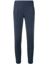 LORO PIANA LORO PIANA SKINNY-FIT TROUSERS - BLUE