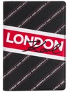 KARL LAGERFELD KARL LAGERFELD LONDON WALLET - BLACK