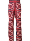 VALENTINO BANDANA PRINT TROUSERS