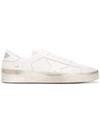 Golden Goose Panel Lace-up Sneakers In White