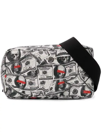 Philipp Plein Dollar Bill Belt Bag In Grey 10