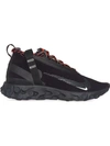 NIKE NIKE REACT RUNNER MID WR ISPA SNEAKERS - BLACK