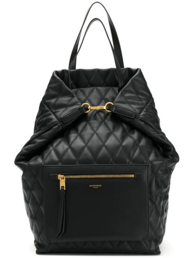 Givenchy Duo背包 - 黑色 In Black