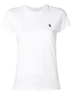Polo Ralph Lauren Polo Pony Slim Cotton T-shirt In White