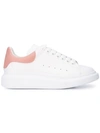 Alexander Mcqueen Oversize Low Top Sneaker In White