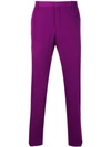 CALVIN KLEIN CALVIN KLEIN 中腰西裤 - 紫色