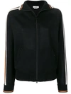 ISABEL MARANT ÉTOILE ISABEL MARANT ÉTOILE SIDE STRIPE TRACK JACKET - BLACK