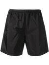Prada Re-nylon Swim Shorts In Black