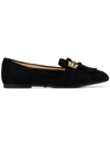 Tod's Tassel Loafers In Black