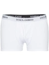 Dolce & Gabbana Dolce E Gabbana Mens White Cotton Boxer In White