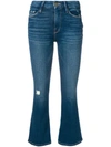 FRAME CROPPED BOOTCUT JEANS