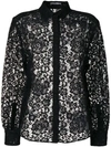 DOLCE & GABBANA FLORAL LACE SHIRT