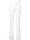 PATRIZIA PEPE CREASED FLARED TROUSERS