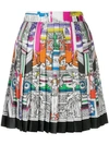 VERSACE IL TEMPIO PLEATED SKIRT