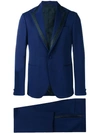 VERSACE SINGLE BREASTED JACQUARD DETAILED SUIT