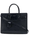 Saint Laurent Small Sac De Jour Tote In Blue