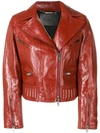 GIVENCHY VARNISHED BIKER JACKET