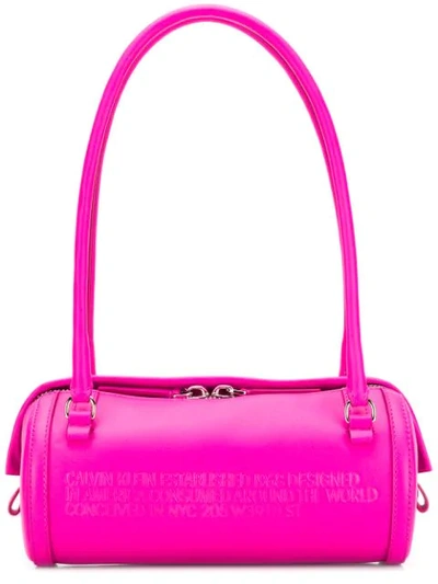 Calvin Klein 205w39nyc Belle Tubular Bag In Pink